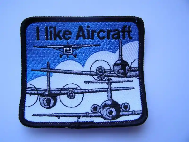 Aufnäher Nr.6 I like Aircraft Wochenendangebot