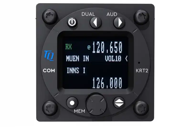 F.015.1 KRT 2 S Flugfunkgerät 8,33 KHz Begrenztes Angebot