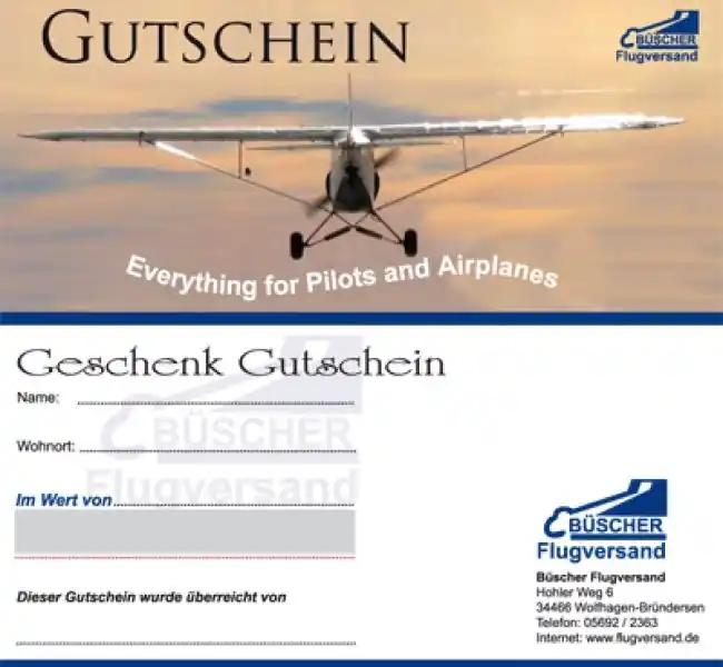 GS.001 Geschenk-Gutschein Neue Ware
