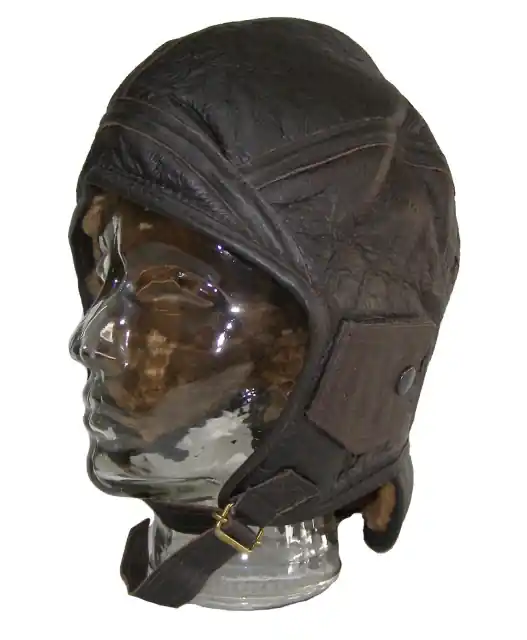 T.048 Flieger-Lederhaube Navigator Gr.XL (fällt groß aus) Neu Im Sortiment