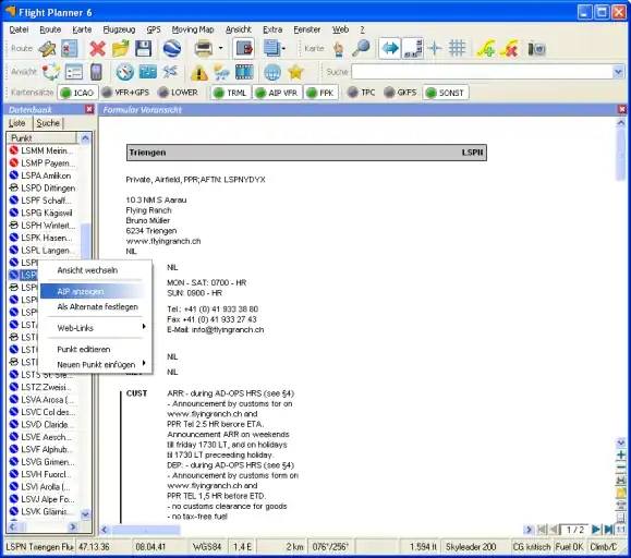 Wochenendangebot AIP-CH Digitale Sichtanflugkarten AIP Schweiz