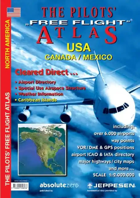 B.194 The Pilots’ „FREE FLIGHT“ Atlas USA Ausverkauf