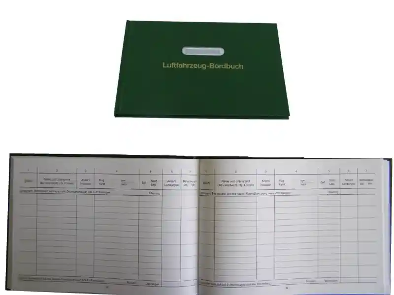 Jetzt Kaufen BD.002 Bordbuch für Segelflieger