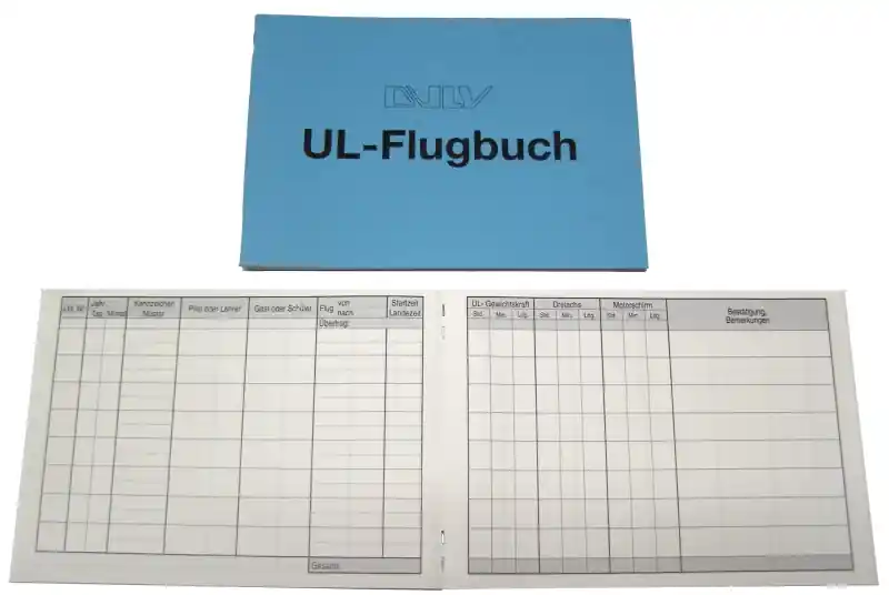 FB.008 Flugbuch für UL Top-Angebot