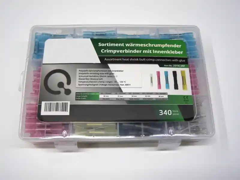 Wochenendangebot ZB.039 Sortiment wärmeschrumpfender Crimpverbinder