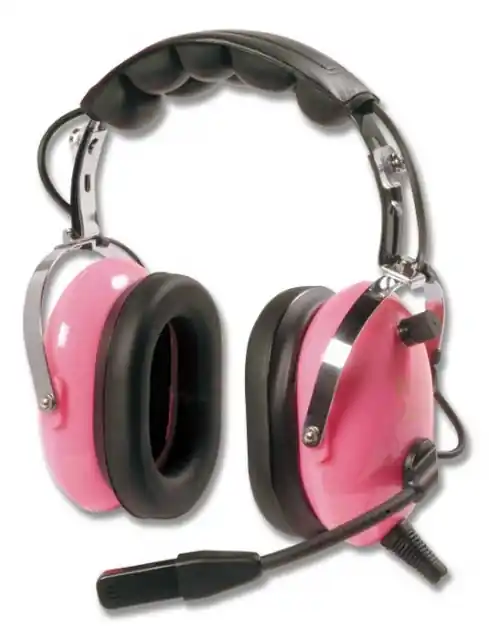 H.023 PILOT Kinder-Headset P-51C pink Sonderaktion