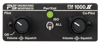 H.109 PS ENGINEERING Intercom PM 1000 II P/N 11922 TSO-zugelassen. Saisonangebot