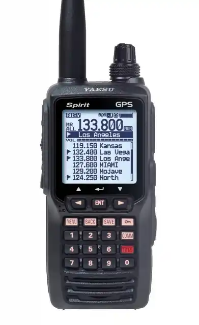 Begrenztes Angebot YA.036 Flugfunk-Handsprechgerät YAESU FTA-750L Spirit m.GPS VOR/ILS