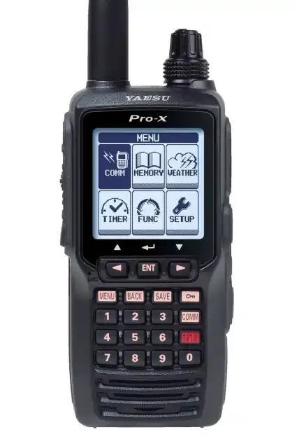 YA.037 Flugfunk-Handsprechgerät YAESU FTA-550 L m.VOR/ILS Naviga Meistverkauft