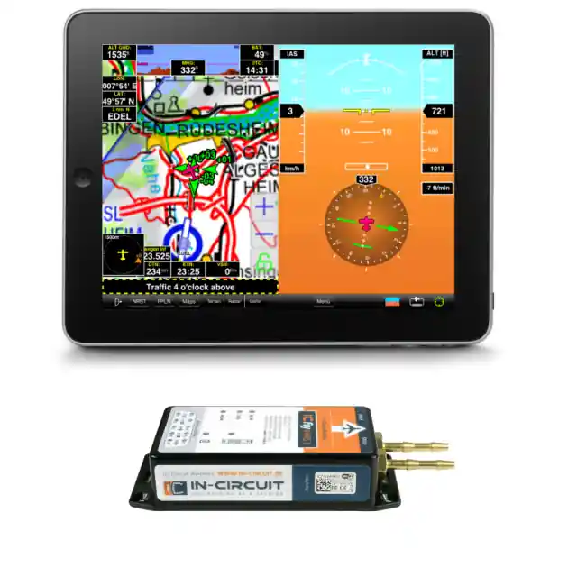 EF.027 ICflyAHRS II m.Drucksensorik,WiFi mit 2xRS232-WiFi Brücke Top-Angebot