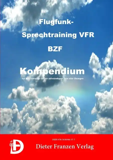 Markenware B.013a Flugfunk-Sprechtraining VFR BZF Kompendium zur BZF CD