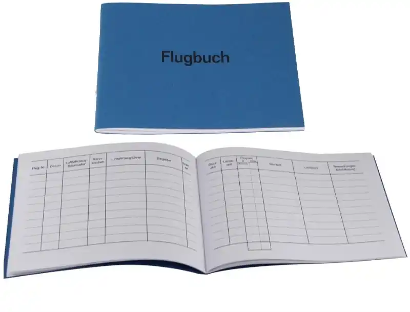 FB.010 Flugbuch-Heft Preis Gesenkt