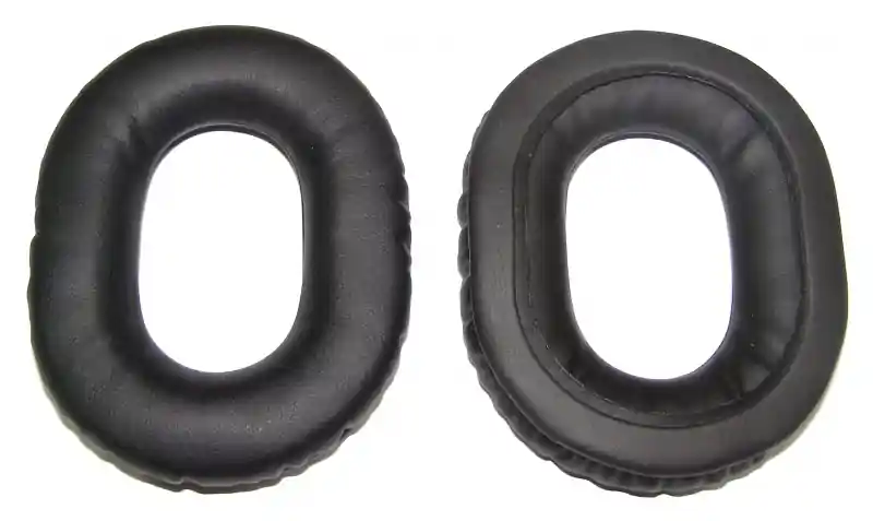 Kracherpreis UFQ.6 Ersatz-Ohrmuscheln Leder für Headsets UFQ,David Clark,Pilot etc.)