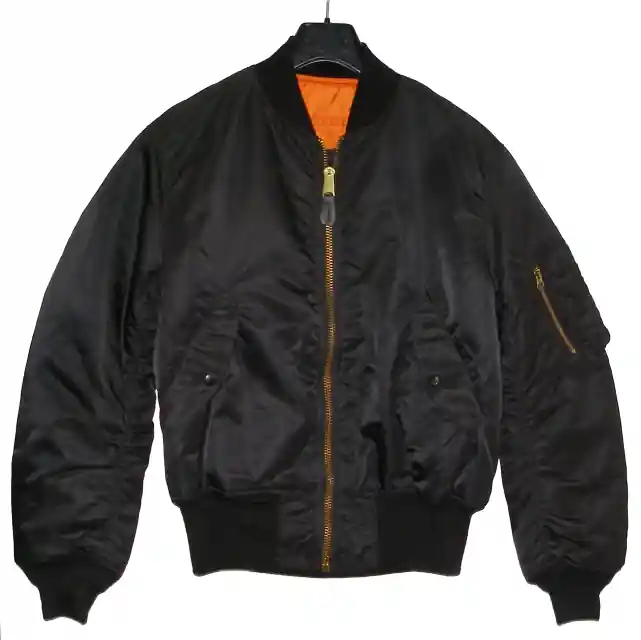 Preisreduziert T.032.4 Orig.US Bomberjacke MA-1 Flyer´s Jacket schwarz