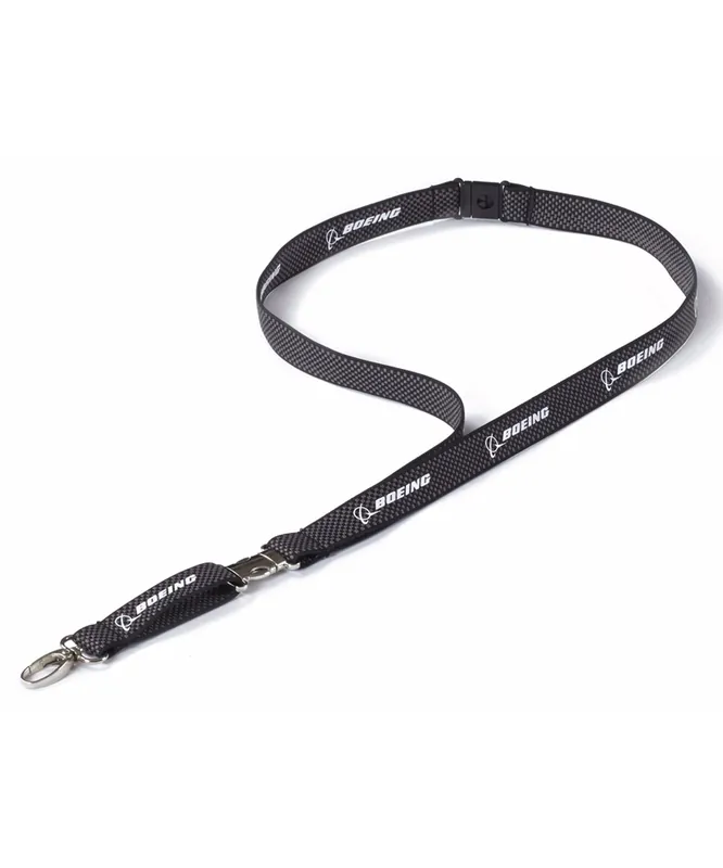 Boeing Lanyard im Carbon-Look - gewebt Aktuell