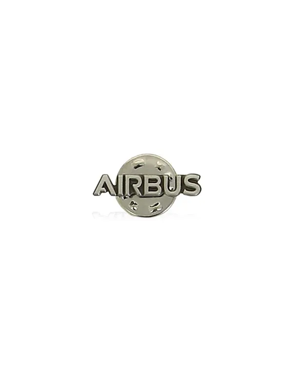 Airbus Anstecker - verchromt, ca. 20 mm Schneller Versand