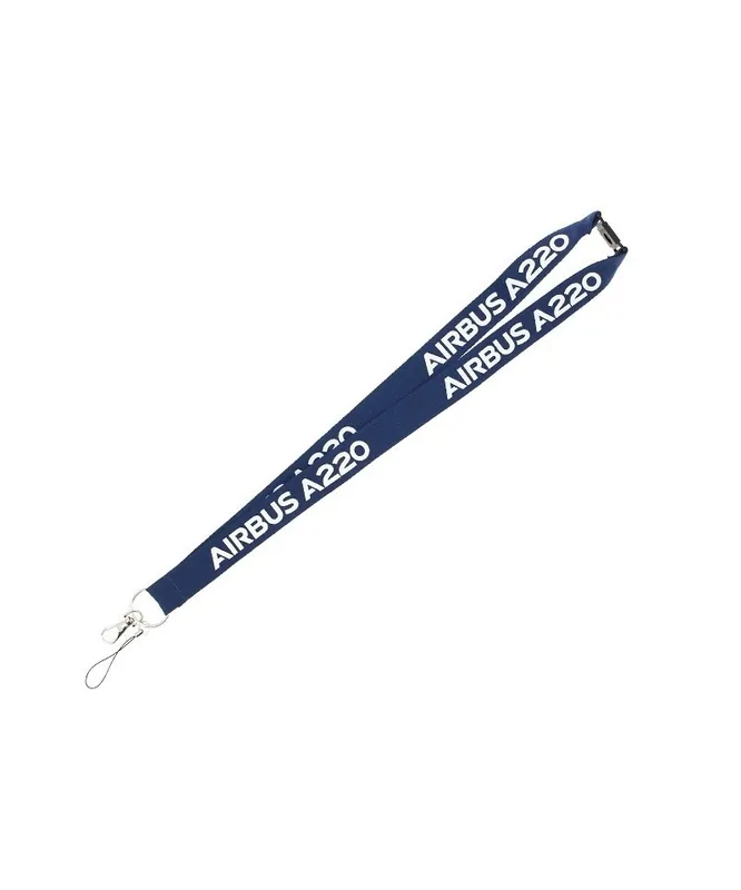 Garantierte Lieferung Airbus Lanyard A220 - blau/weiß