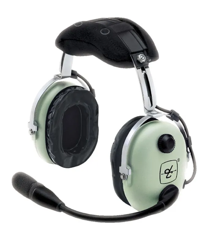 David Clark H10-13.4 General Aviation Headset, PJ-Stecker, gerades Kabel - inkl. DC Headset-Tasche Nur Für Kurze Zeit