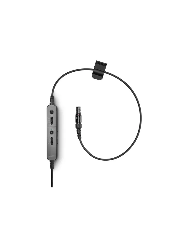 BOSE Kabelanschluss ProFlight 2 Headset - LEMO-Stecker (Panel), gerades Kabel, hohe Impedanz, Bluetooth Echt