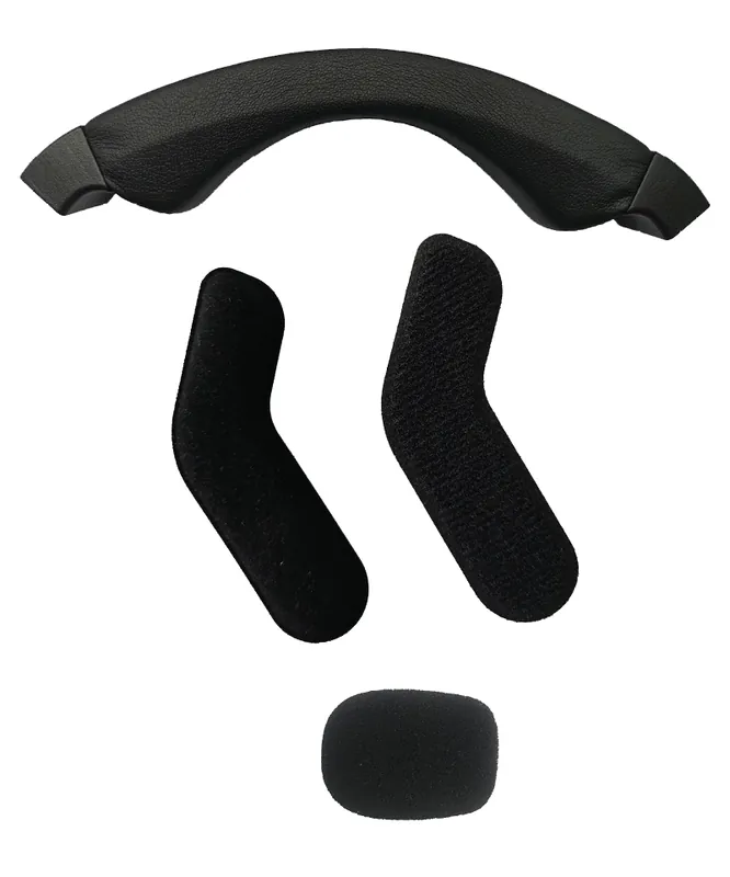 Markenprodukt Comount Deluxe-Set für Bose ProFlight / ProFlight Series 2 Aviation Headsets - Kopfpolster, Seitenpolster, Windschutz