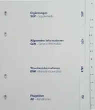 Nur Für Kurze Zeit AIP VFR Register