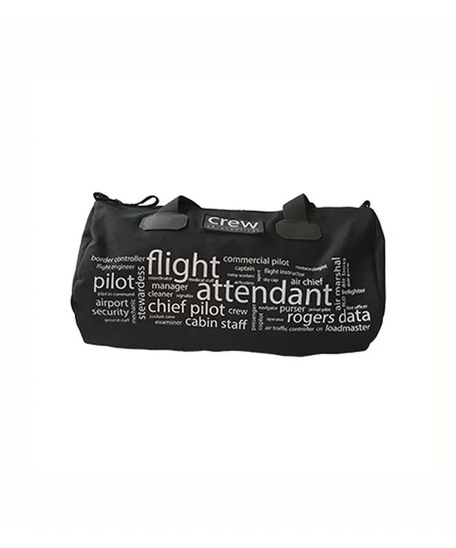Rogers Data Sporttasche Air Crew - Canvas, schwarz Top-Angebot