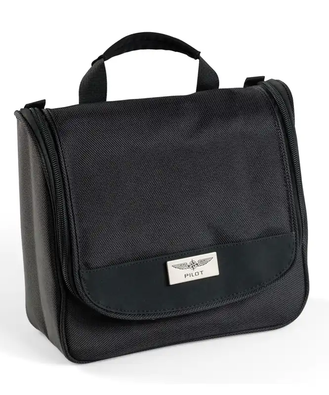 PILOT Wash Bag - Kosmetiktasche, Nylon, schwarz Abverkauf