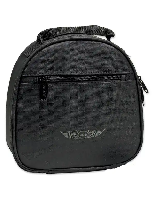 Versand Am Gleichen Tag ASA Single Headset-Tasche - schwarz
