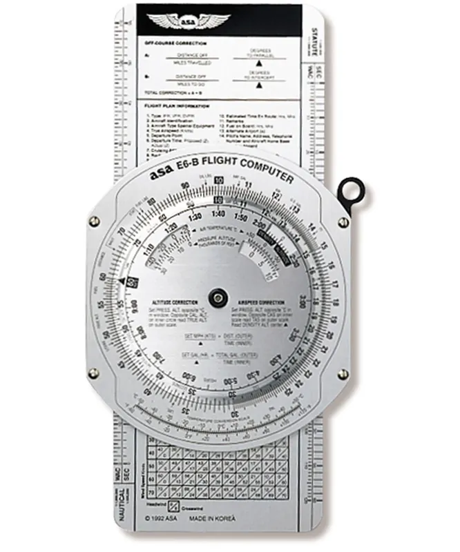 Online Kaufen E6-B Flight Computer (ASA) - Aluminium