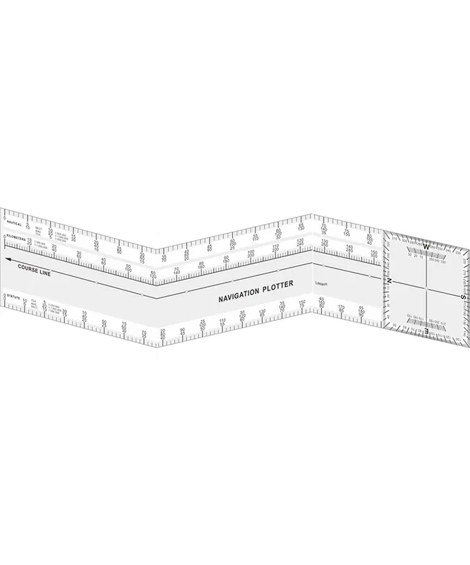 Neu Folding Plotter - Navigationslineal