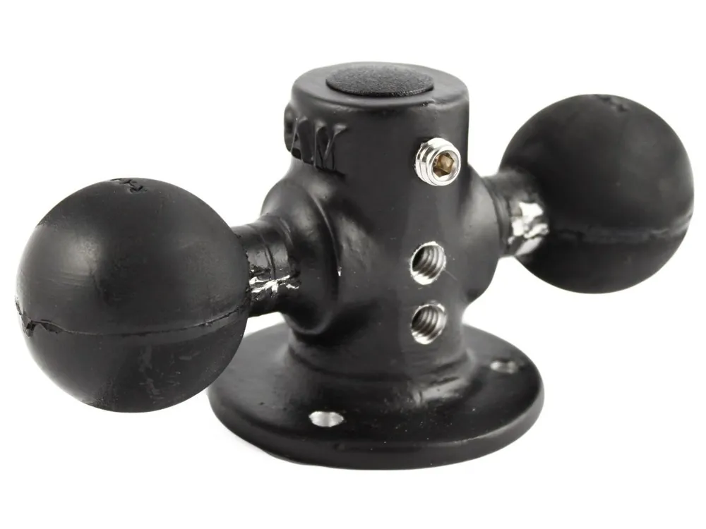 Must-Have RAM Mounts runde Doppelkugel-Basis - C-Kugeln (1,5 Zoll)