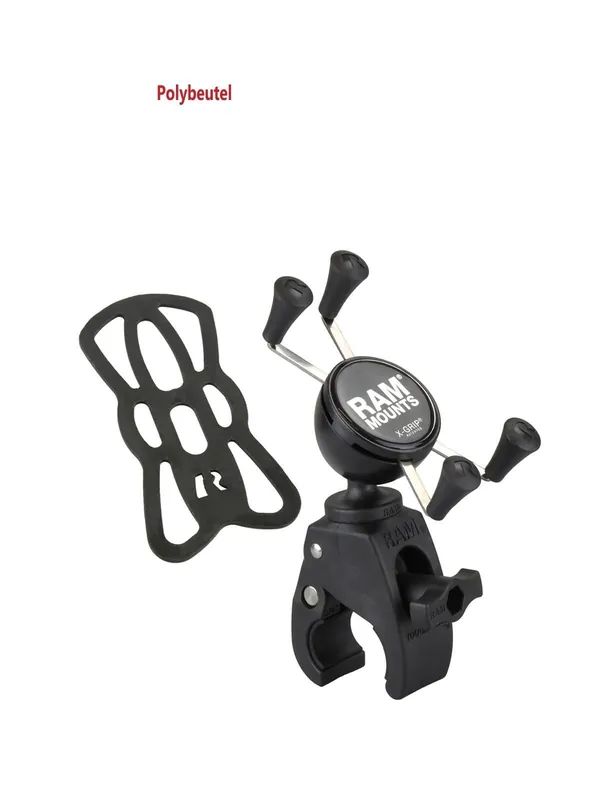 Neuheit RAM Mounts X-Grip Klemm-Halterung für Smartphones bis 82,6 mm Breite - Tough-Claw klein (Durchmesser 15,9-29,0 mm), direkte X-Grip-Anbindung