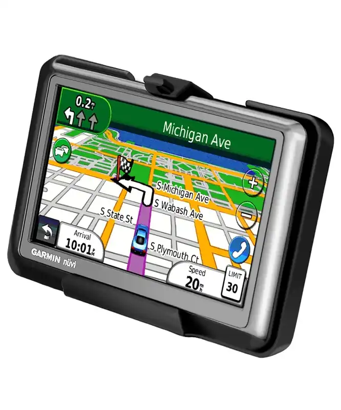 RAM Mounts Halteschale für Garmin nüvi 14xx Serie (ohne Schutzhüllen) - 2-Loch AMPS Aufnahme, Schrauben-Set Neu Im Sortiment