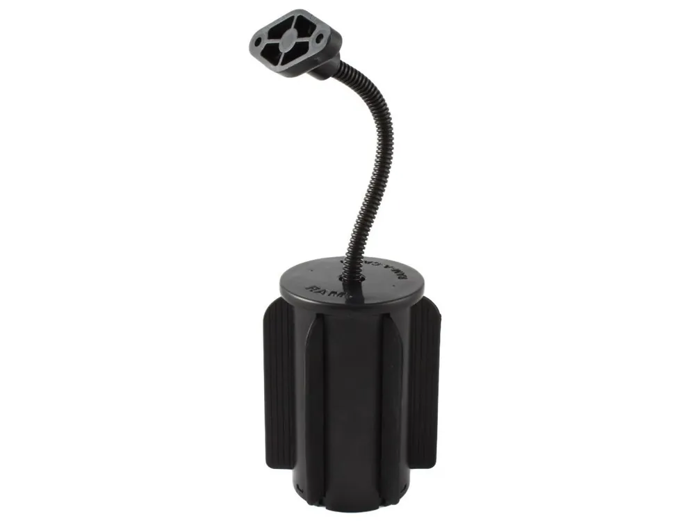 Sofort Bestellen RAM Mounts RAM-A-CAN II Verbundstoff-Halterung für Fahrzeug-Getränkehalter - 2-Loch AMPS, flexibler Arm (ca. 150 mm), Basis mit Gummilippen