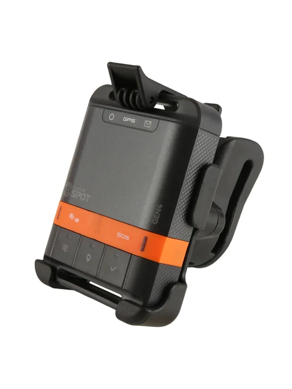 RAM Mounts Gürtel-/Rucksack-Clip mit EZ-Roll'r Halteschale für SPOT (4. Generation) - Verbundstoff Neue Kollektion