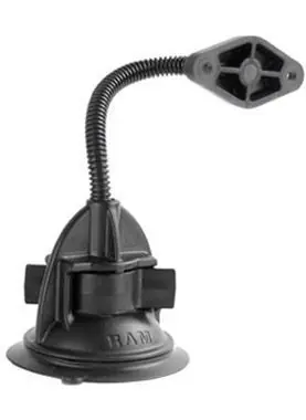 RAM Mounts Saugfuss-Set mit Diamond-Anbindung - flexibler Arm (ca. 150 mm), Diamond-Anschluss (Trapez), im Polybeutel Nur Heute