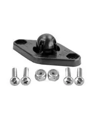 RAM Mounts Adapter für original Garmin-Halterungen - Diamond-Anbindung (Trapez), Schrauben-Set, im Polybeutel Preis Gesenkt