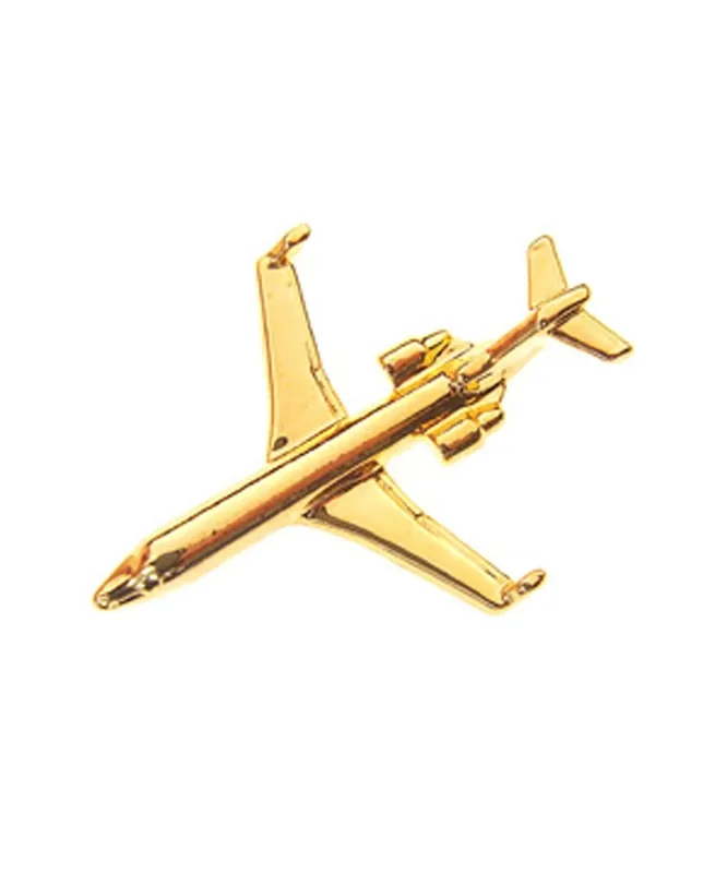 Anstecknadel CRJ 900 (Canadair) - Goldlegierung Neue Ware