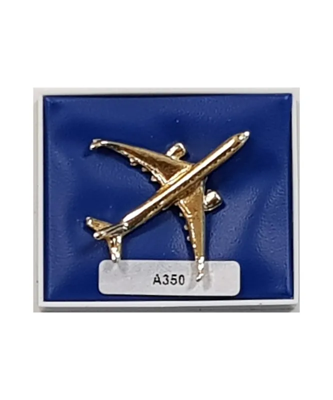 Top-Preis Anstecknadel Airbus A350 - Goldlegierung