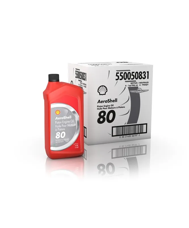 AeroShell Oil 80 - Karton (6x 1 AQ Flaschen) Abverkauf