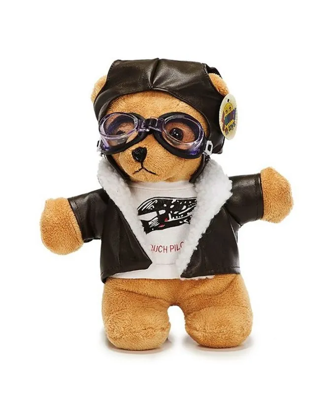 Kracherpreis Pilotenbär - Bruch Pilot - groß, ca. 24x12x24 cm