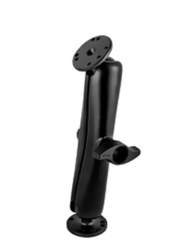 RAM Mounts Aufbau-Set (lang) - 2x runde Basisplatte (AMPS), langer Verbindungsarm mit Metall-Drehverschluss, C-Kugel (1,5 Zoll), im Polybeutel Sichere Zahlung