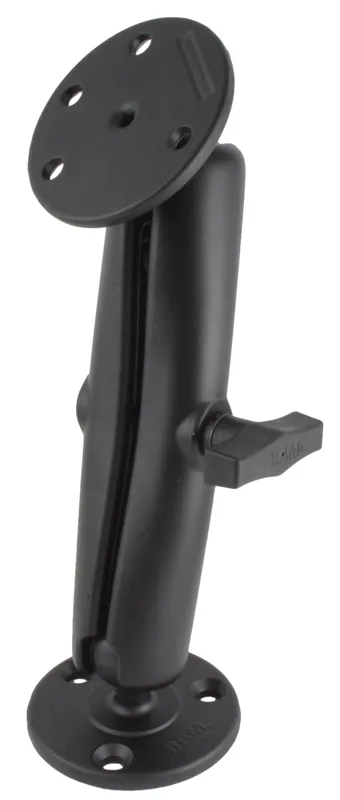 Neu RAM Mounts Aufbau-Set - 2x runde Basisplatte, langer Verbindungsarm, C-Kugel (1,5 Zoll), im Polybeutel