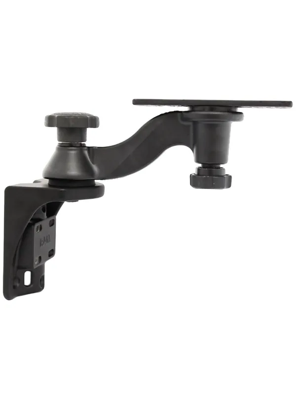 RAM Mounts Schwenkarm mit Universalplatte für Marine-GPS - Vertikal-Basis, Universal-Platte (50,8 x 158,9 mm), Armlänge ca. 150 mm, im Polybeutel Neuheit