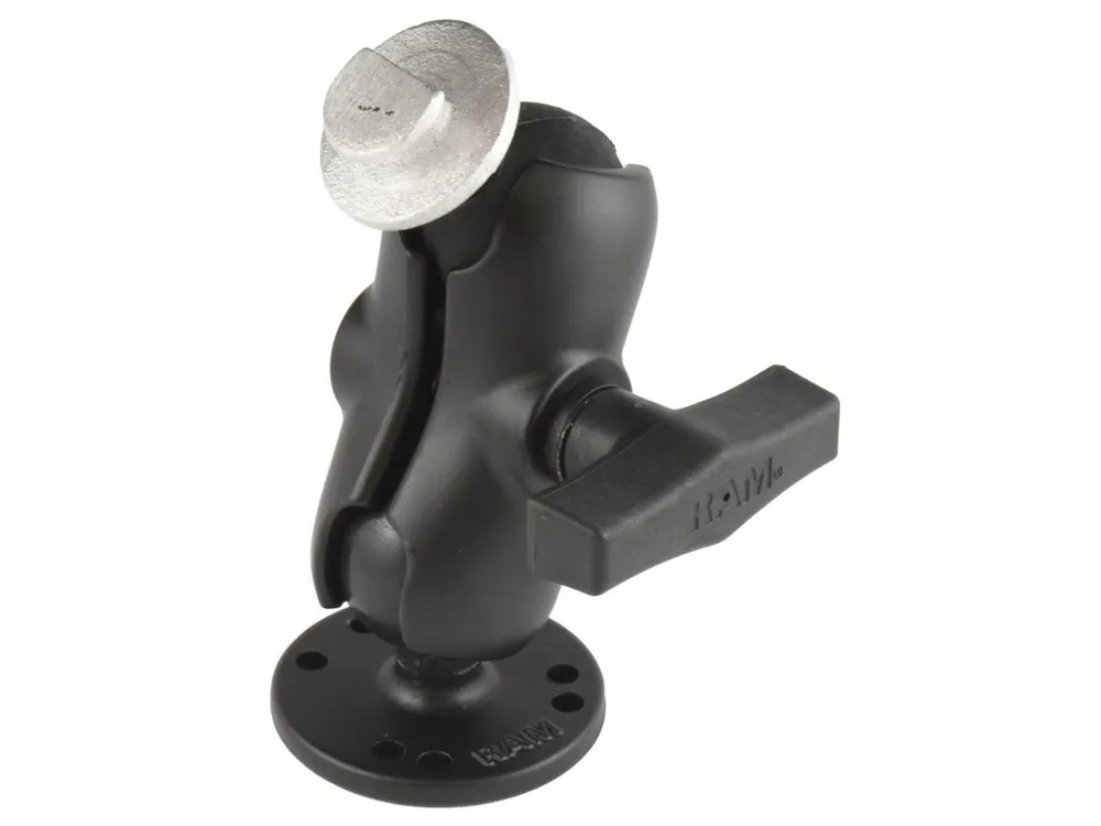 RAM Mounts Aufbau-Set mit rundem Clip Casting Adapter - runde Basisplatte (AMPS), kurzer Verbindungsarm, C-Kugel (1,5 Zoll), im Polybeutel Jetzt Kaufen