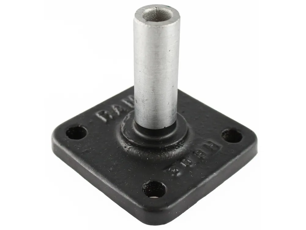 RAM Mounts quadratische Grundplatte (82,5 x 82,5 mm) mit NPT-Stab (12,7 mm Durchmesser) Super-Preis