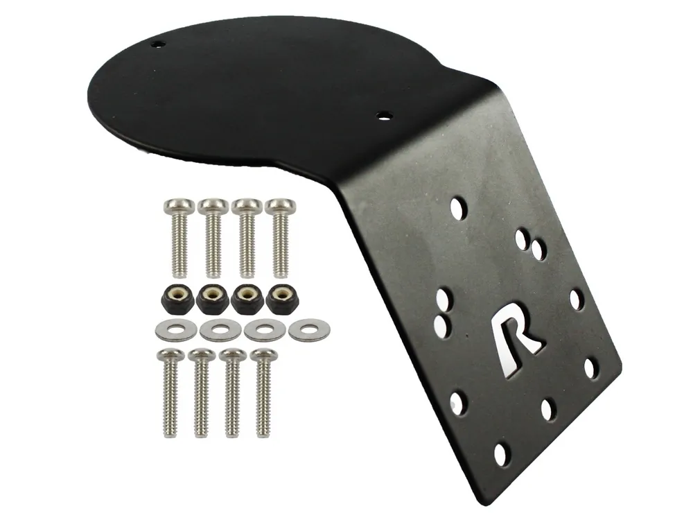 Günstig RAM Mounts Antennen-Adapterplatte mit AMPS-Lochraster - Schrauben-Set, im Polybeutel
