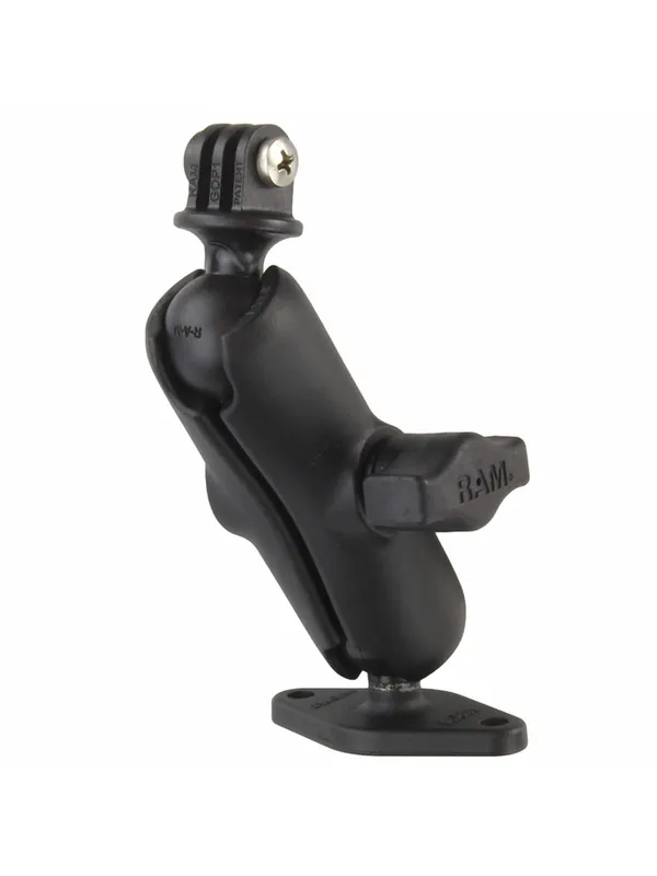 Saisonangebot RAM Mounts GoPro Aufbauhalterung - mit Diamond-Basisplatte (Trapez), B-Kugel (1 Zoll), im Polybeutel