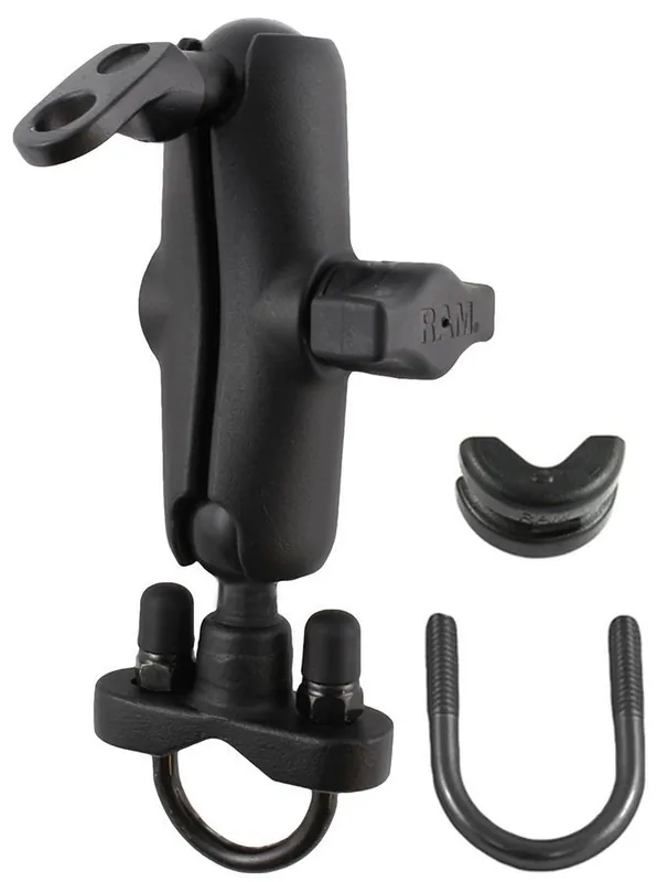 Markenprodukt RAM Mounts Lenker-Set - B-Kugel (1 Zoll), Schraub-Klemme, mittlerer Verbindungsarm, Kugel (9 mm Bohrung)