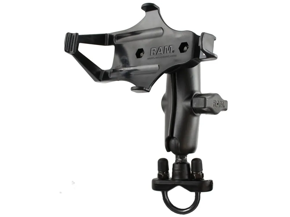 RAM Mounts Lenker-Halterung Garmin GPSMAP 176/196/276/296/395/495/496 - B-Kugel (1 Zoll), Rohr-Klemme, mittlerer Verbindungsarm Sale